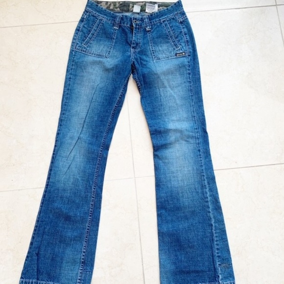 Lucky Brand Denim - Lucky Brand Flare Dungaree Jeans